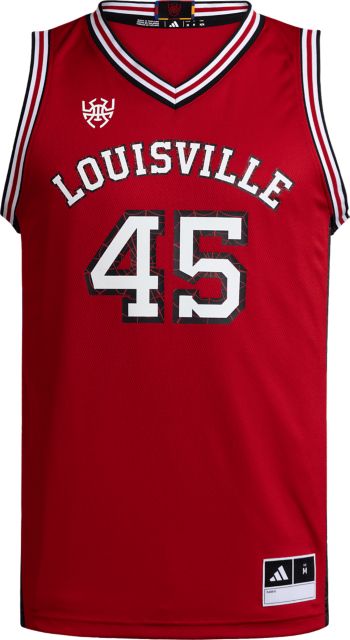 University of Louisville Basketball #45 Mitchell Replica Jersey