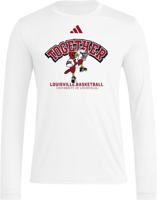 University of Louisville Cardinals Basketball Together 2025 Bench Long Sleeve T-Shirt