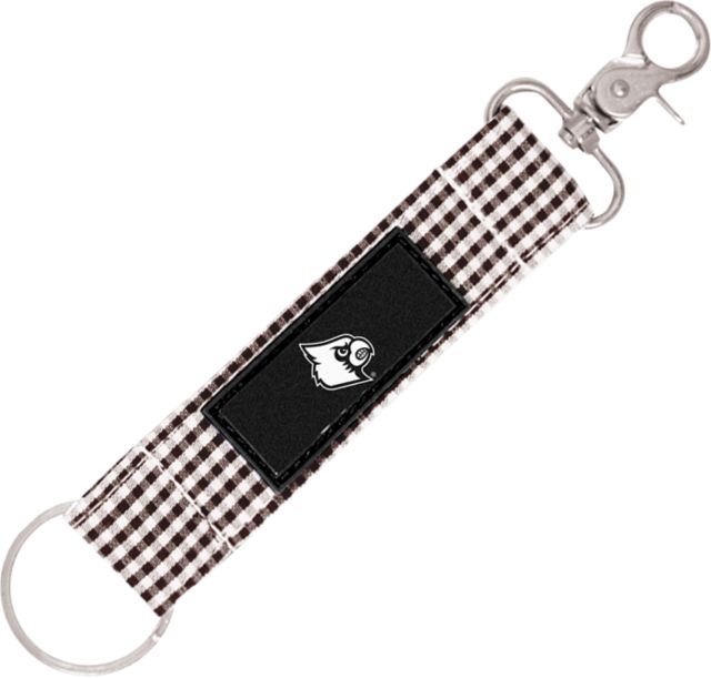 University of Louisville Cardinals Newport Gingham Key Strap
