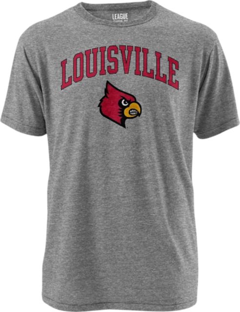 University of Louisville Cardinals Victory Falls T-Shirt | League Collegiate Wear | Fall Heather | XLarge