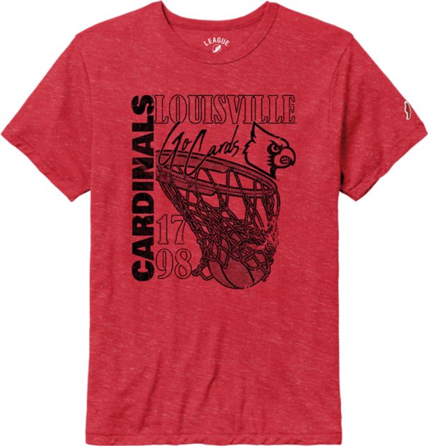 University of Louisville Cardinals Basketball Victory Falls Short Sleeve T-Shirt