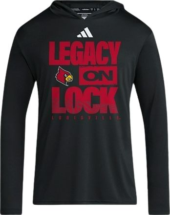 University of Louisville Basketball Hooded Bench Sweatshirt