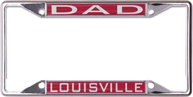 University of Louisville Dad License Plate Frame