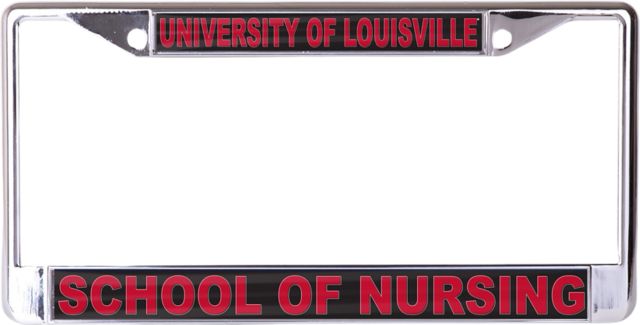University of Louisville School of Nursing License Plate