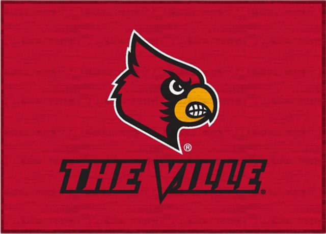 University of Louisville 5' x 7' Rug - ONLINE ONLY