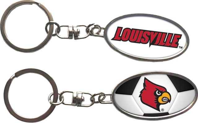 University of Louisville Soccer Keychain