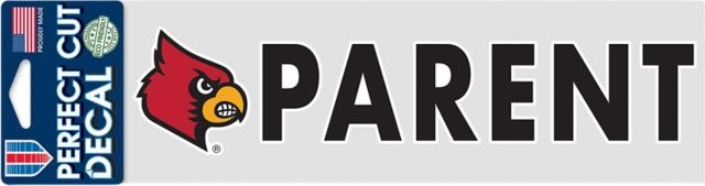 University of Louisville Parent 3'' x 10'' Perfect Cut Decal