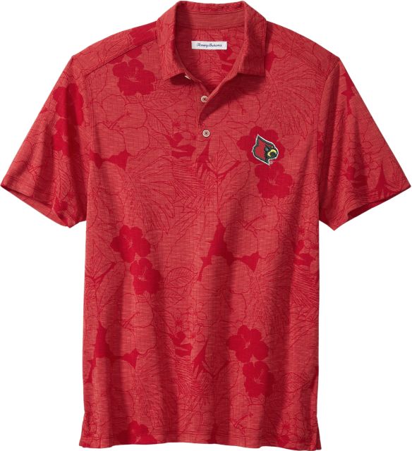 University of Louisville Cardinals Miramar Bloom Polo