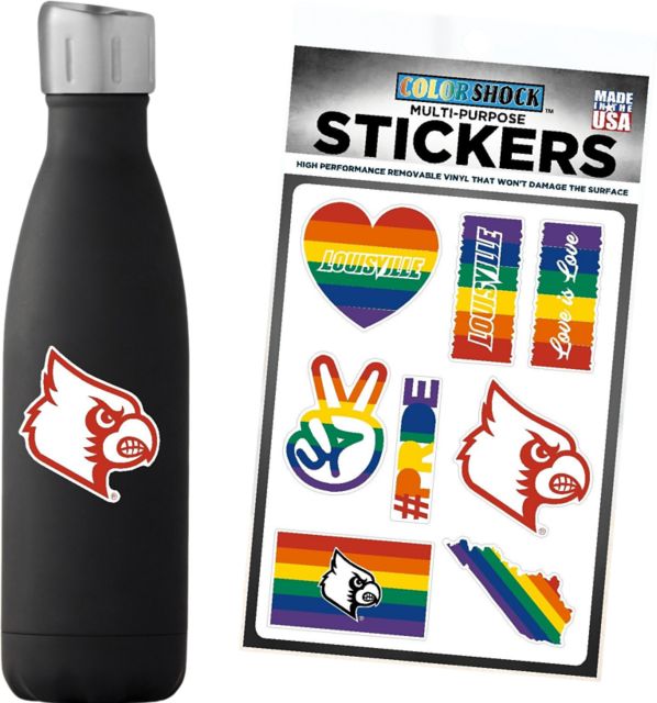 University of Louisville Pride 7.5'' x 7.5'' Sticker Sheet