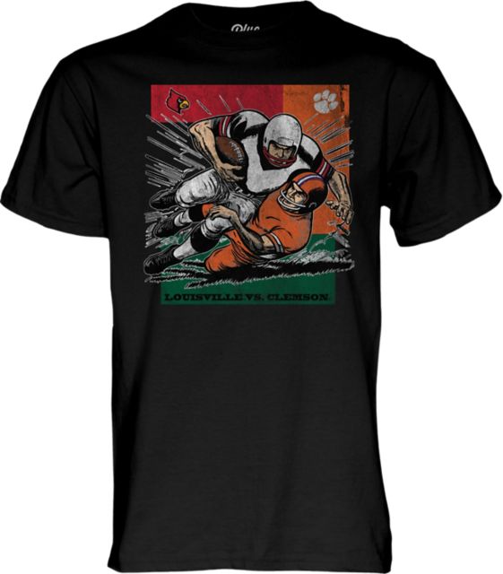 University of Louisville Cardinals Football Clemson Gameday Short Sleeve T-Shirt