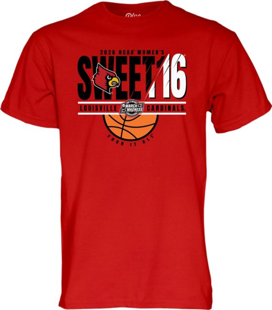 University of Louisville Women's Basketball 2026 Sweet 16 Short Sleeve T-Shirt