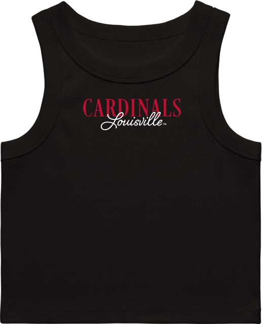 University of Louisville Cardinals Women's Ribbed Tank Top