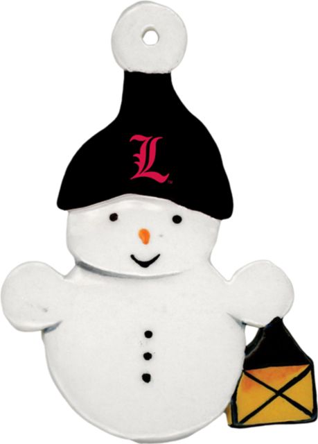 University of Louisville Snowman Ornament
