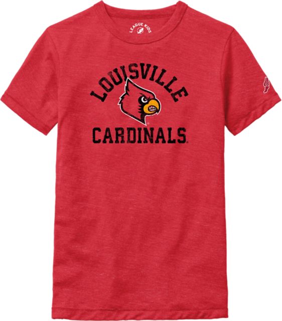University of Louisville Youth Boys' Short Sleeve T-Shirt | League | True Red | Youth Large