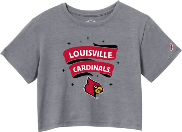 University of Louisville Cardinals Youth Girls Midi Short Sleeve T-Shirt