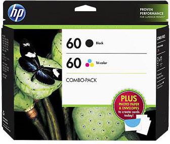 INK HP 60 COMBO CARTRIDGE: Huntington University