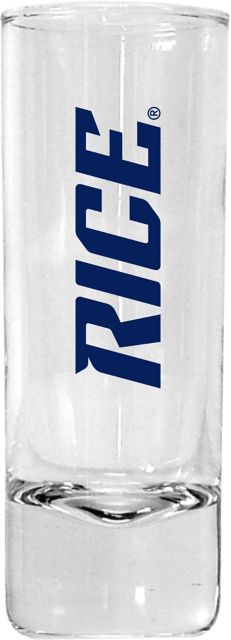 Rice University 2.5 oz. Collector's Glass