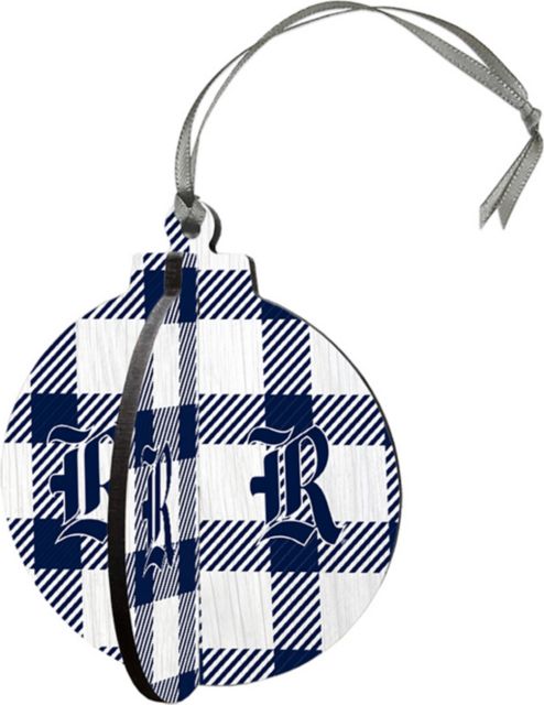 Rice University 3D Round Ornament