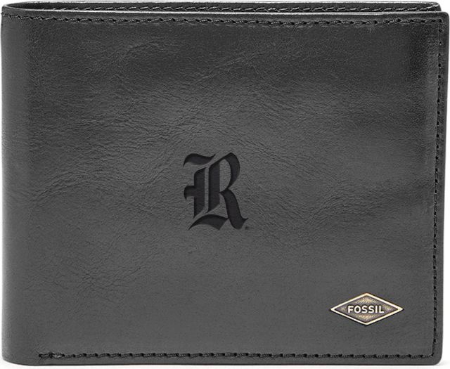 Fossil Leather Ryan RFID Flip ID Bifold - Black - ONLINE ONLY