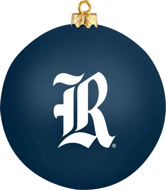 Rice University Round Shatterproof Ornament
