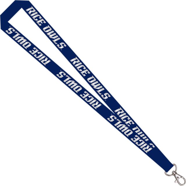 Rice University 3/4" Lanyard