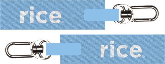 Rice University Keychain