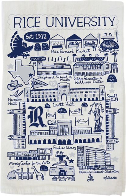 Rice University Kitchen Towel