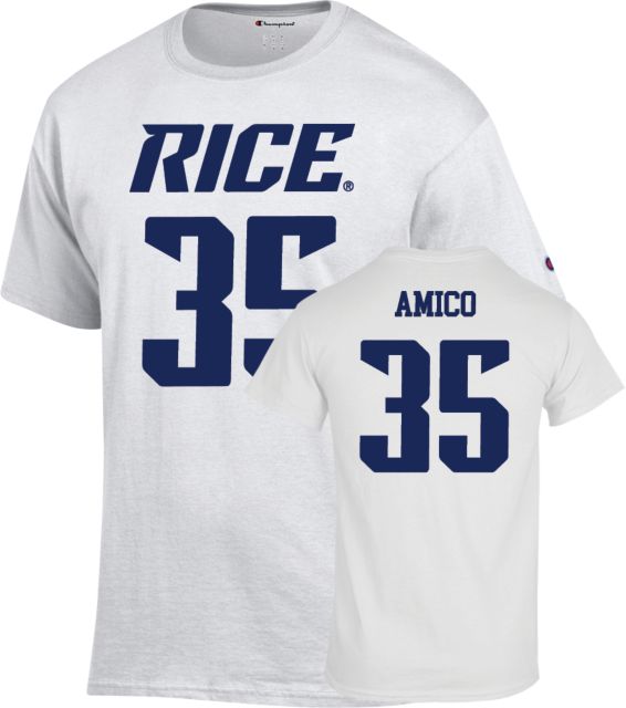 Rice Football T Shirt Amico - 35 - ONLINE ONLY