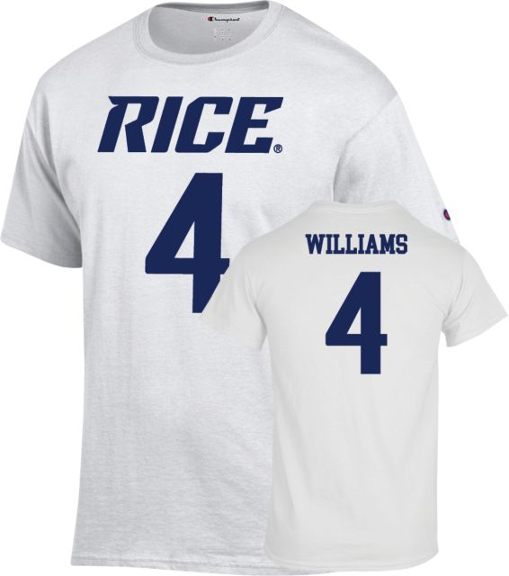 Rice Football T Shirt Williams - 4 - ONLINE ONLY