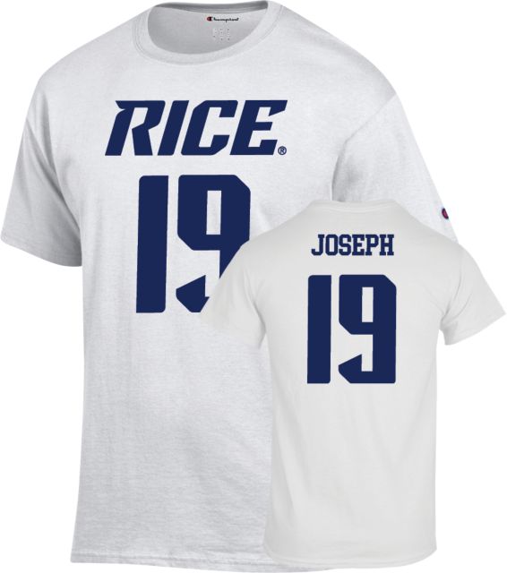 Rice Football T Shirt Joseph - 19 - ONLINE ONLY