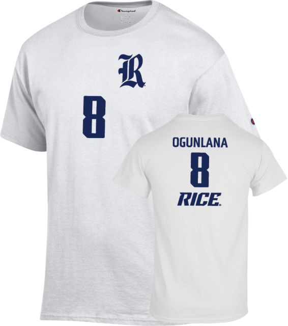 Rice Women's Volleyball T-Shirt Lademi Ogunlana - 8 - ONLINE ONLY