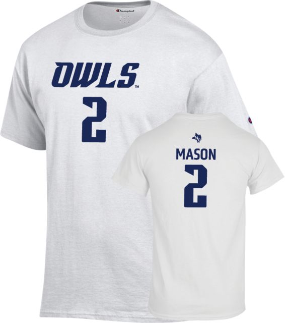 Rice Men's Basketball T-Shirt Mekhi Mason - 2 - ONLINE ONLY: Rice