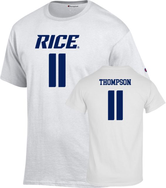 Rice Football T-Shirt Tyson Thompson - 11 - ONLINE ONLY