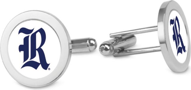 CSI Silver Cufflinks (Gift Boxed) With Colored Medallion - ONLINE ONLY