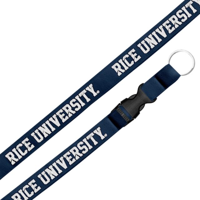Rice University Owls 3/4" Woven Lanyard