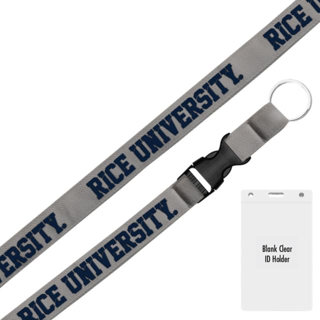 Rice University 3-4'' Lanyard