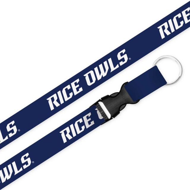 Rice University Owls Lanyard with Buckle