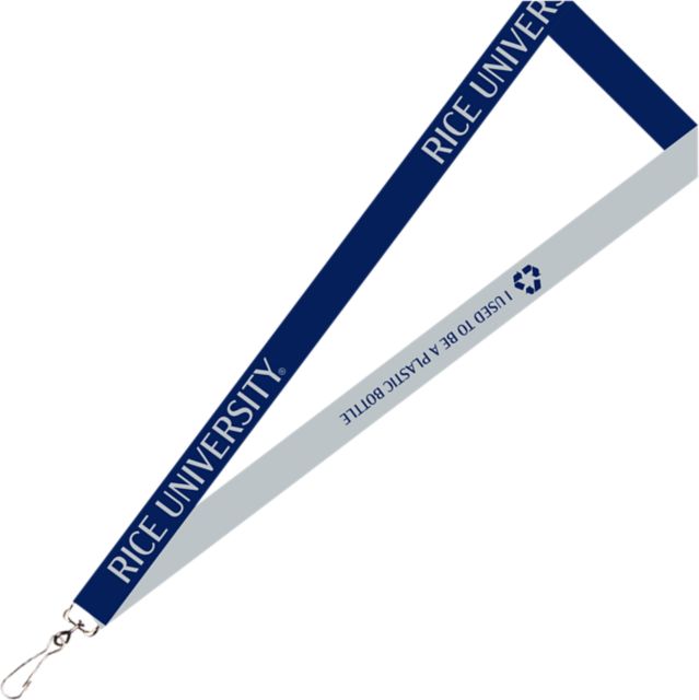 Rice University Recycled Lanyard