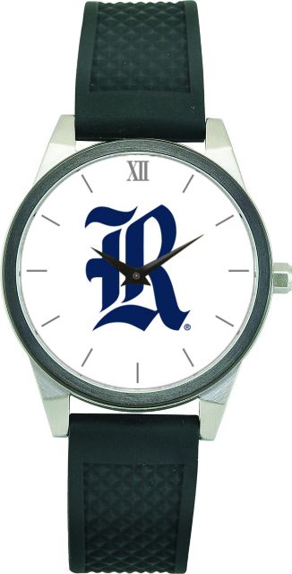 CSI Women's Wristwatch (Gift Boxed) With Black Silicone Strap And Color Medallion. - ONLINE ONLY