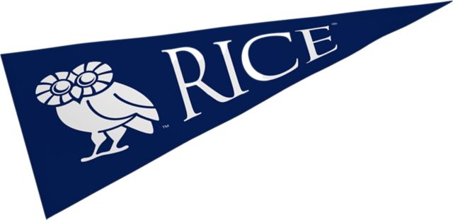 Rice University Owls Mini Magnet Pennant: Rice University