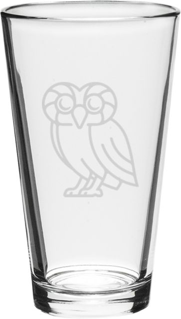 Rice University 16 oz. Owls Mixing Glass