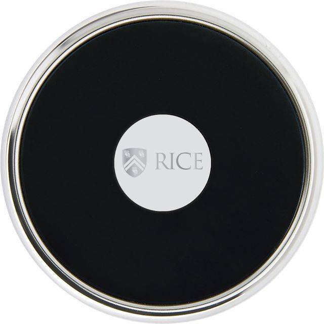 Rice University Leather Coaster