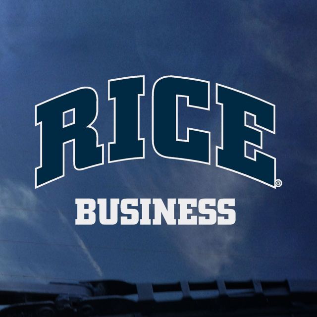 Rice University School of Business Decal