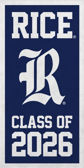 Rice University 18" x 36" Banner