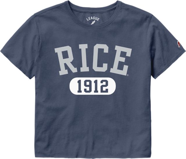 Rice University Women's Crop Short Sleeve T-Shirt