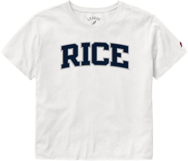 Rice University Women's Crop Short Sleeve T-Shirt