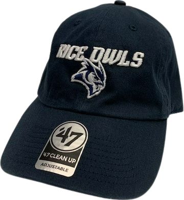 Rice Owls / Walking Sammie / Dad Hat / 170 / Rice024 White