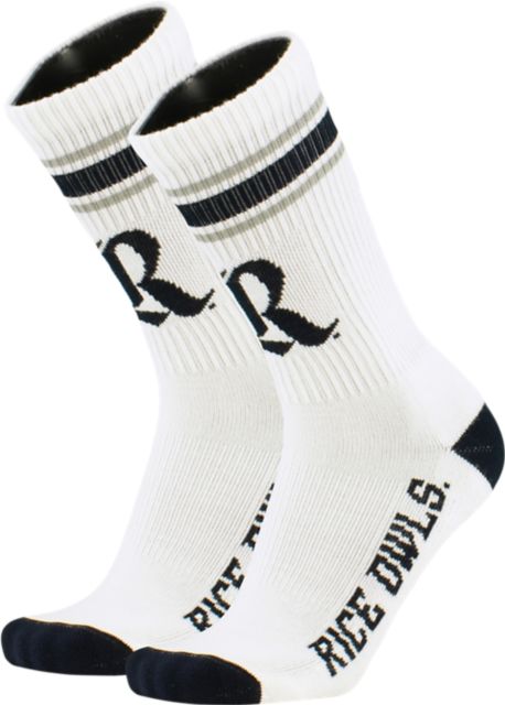Rice University Crew Socks
