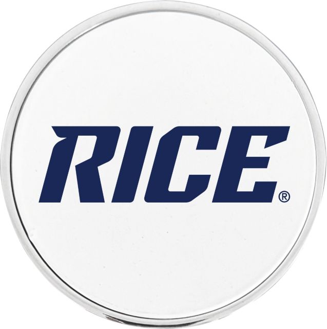 Rice University Owls Circle Adhesive Emblem