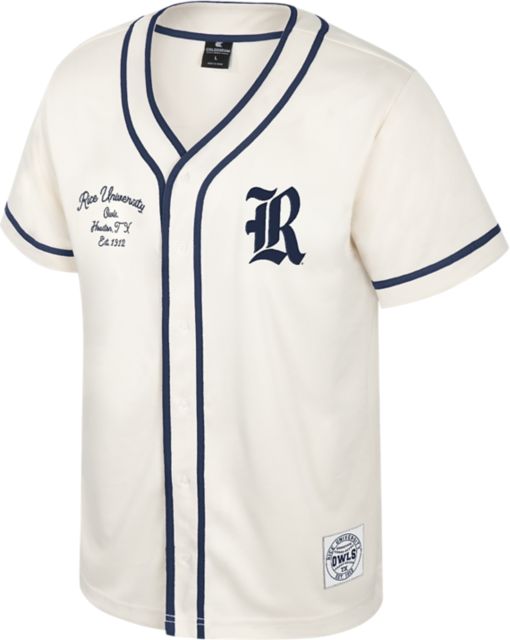 Rice University Owls Baseball Jersey